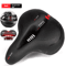 Reflective Wide Bike Saddle Shock Absorbing Breathable Bicycle Seat For Road MTB 5