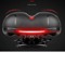 Reflective Wide Bike Saddle Shock Absorbing Breathable Bicycle Seat For Road MTB 12