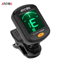 AROMA AT01A ClipOn Guitar Tuner Rotatable LCD Chromatic Tuner For Guitar Bass Ukulele 1