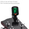 AROMA AT01A ClipOn Guitar Tuner Rotatable LCD Chromatic Tuner For Guitar Bass Ukulele 3