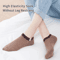 10Pair Set Womens Cute Socks College Style Letter Print Spring Summer Ankle Socks 3