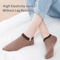 10Pair Set Womens Cute Socks College Style Letter Print Spring Summer Ankle Socks 3
