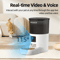ROJECO Automatic Cat Feeder With Camera Smart WiFi Pet Feeder With Voice Recorder 6