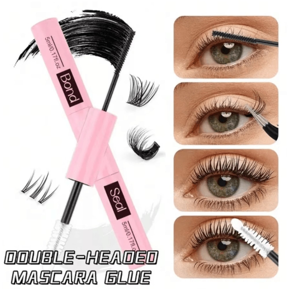 48H Eyelash Cluster Glue Long Lasting Lash Bond Seal For Extension Hold 0