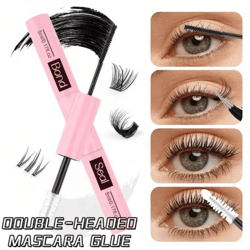 48h eyelash cluster glue – long lasting lash bond & seal for extension hold