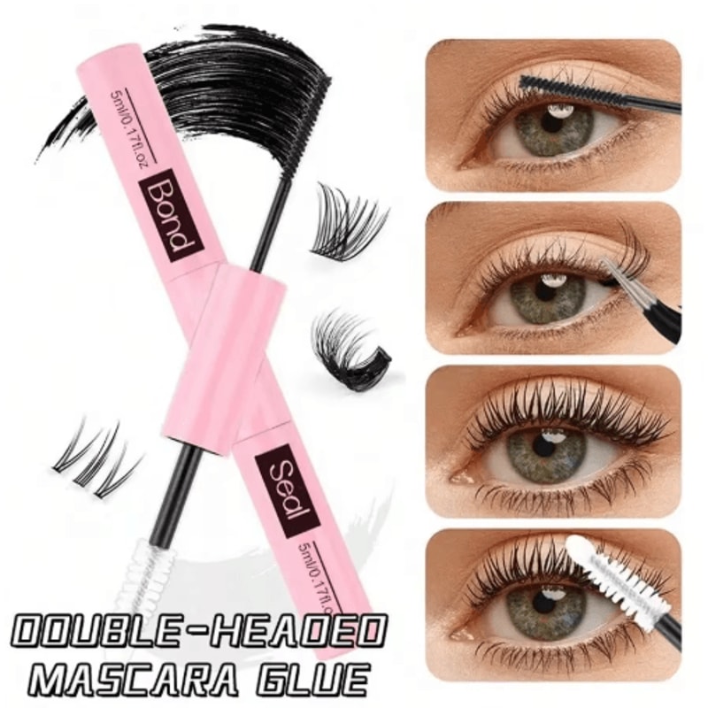 48H Eyelash Cluster Glue Long Lasting Lash Bond Seal For Extension Hold 0