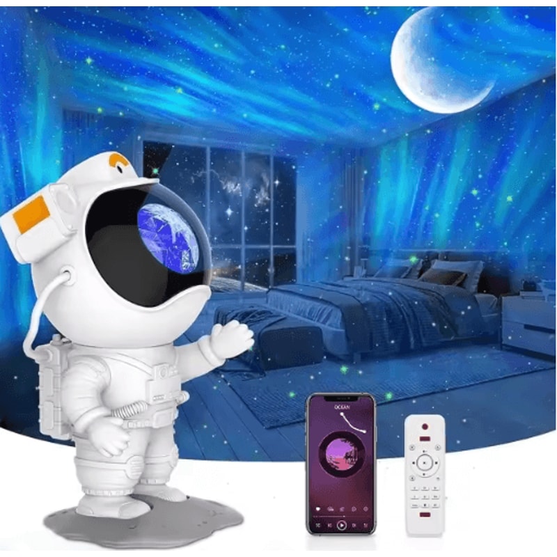 Aurora Galaxy Star Projector Bluetooth Northern Lights Starry Sky Night Lamp 1