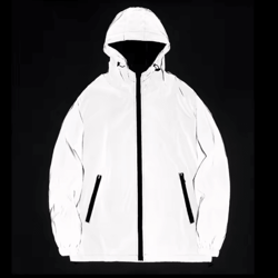 mens reflective jacket – waterproof hooded windbreaker hip hop streetwear coat