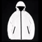 Mens Reflective Jacket Waterproof Hooded Windbreaker Hip Hop Streetwear Coat 0