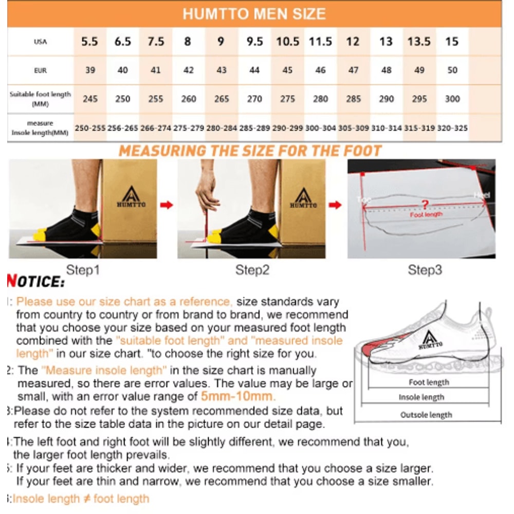 HUMTTO Mens Hiking Shoes Waterproof Leather Outdoor Trekking Climbing Sneakers 3