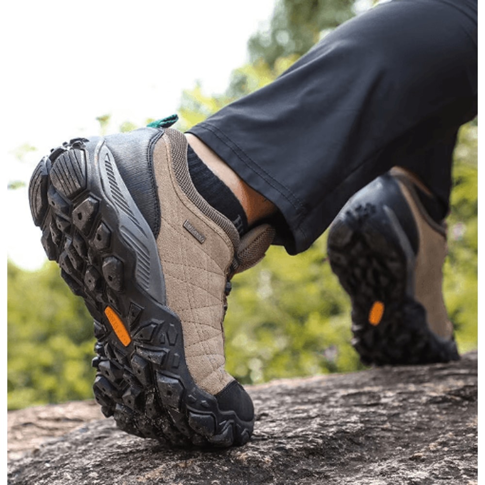 HUMTTO Mens Hiking Shoes Waterproof Leather Outdoor Trekking Climbing Sneakers 6