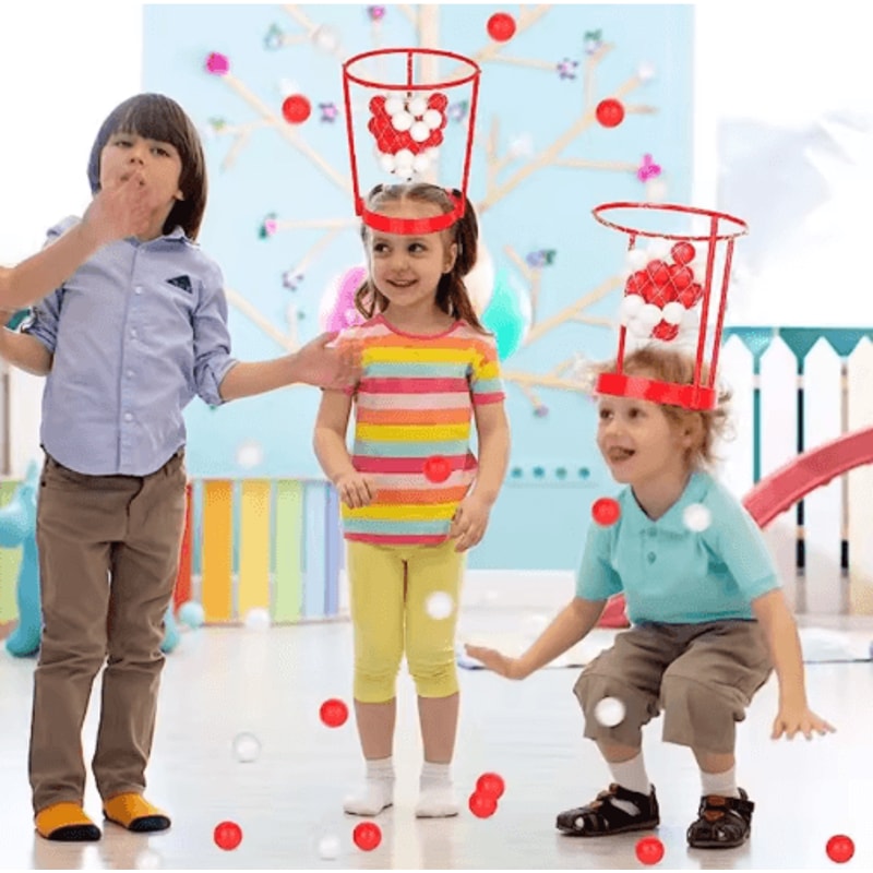 Head Hoop Basketball Game Set Interactive Party Game For Kids And Adults 4