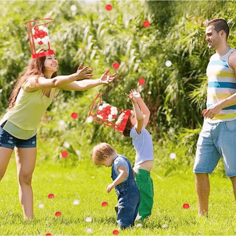 Head Hoop Basketball Game Set Interactive Party Game For Kids And Adults 5