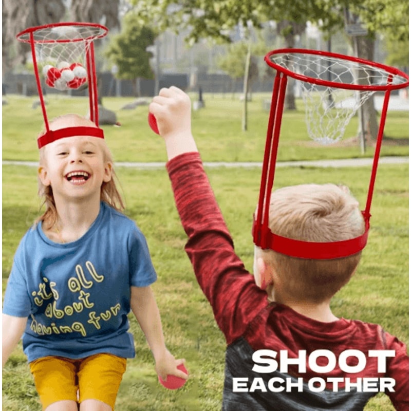 Head Hoop Basketball Game Set Interactive Party Game For Kids And Adults 0