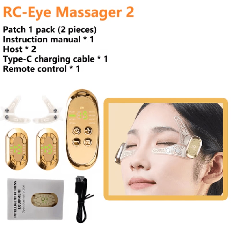 EMS Facial Massager AntiWrinkle Face Lifting Eye Care Device 2