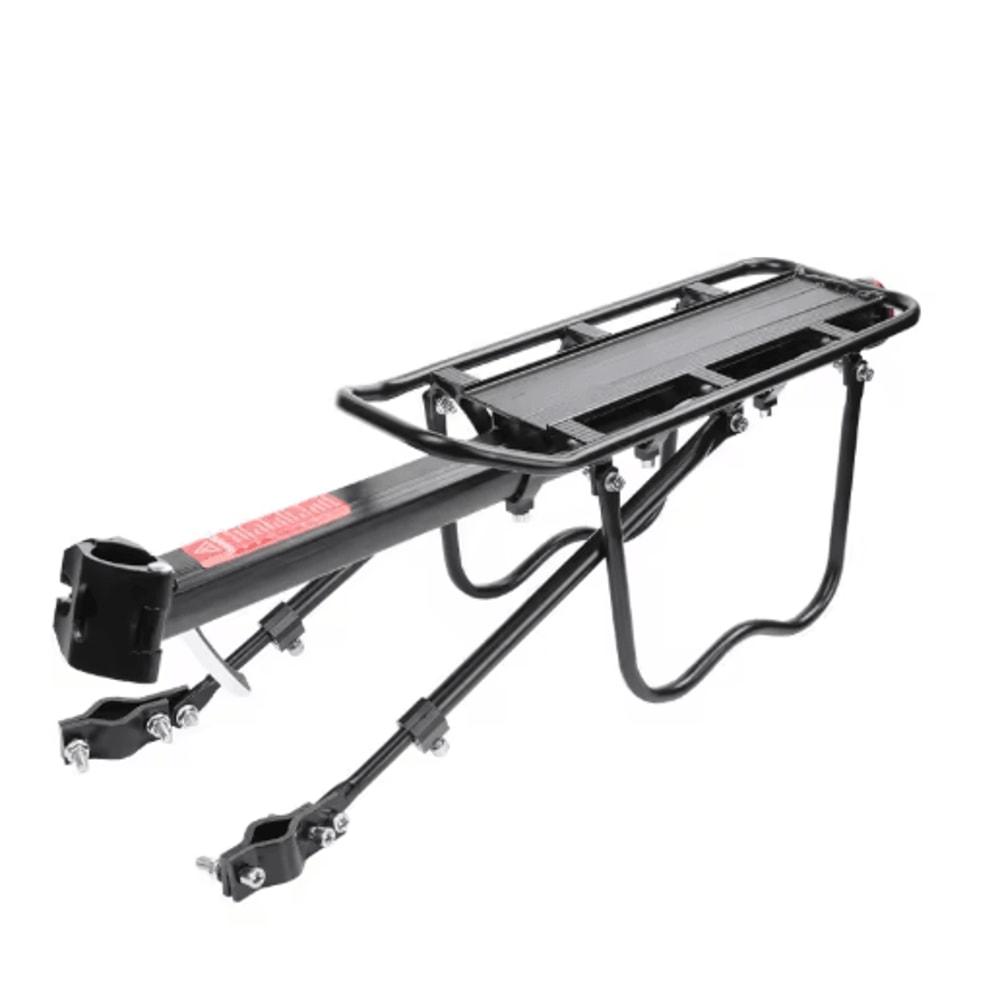 Aluminum Bike Rear Rack Carrier Quick Release Mountain Bicycle Luggage Shelf 6