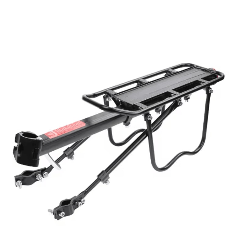 Aluminum Bike Rear Rack Carrier Quick Release Mountain Bicycle Luggage Shelf 6