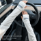 Oversized UV Protection Cooling Arm Sleeves Breathable Summer Outdoor Sun Guards 0