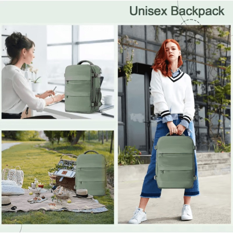 Ryanair Cabin Backpack 40by30by20 Airline Approved CarryOn Laptop Travel Bag 5