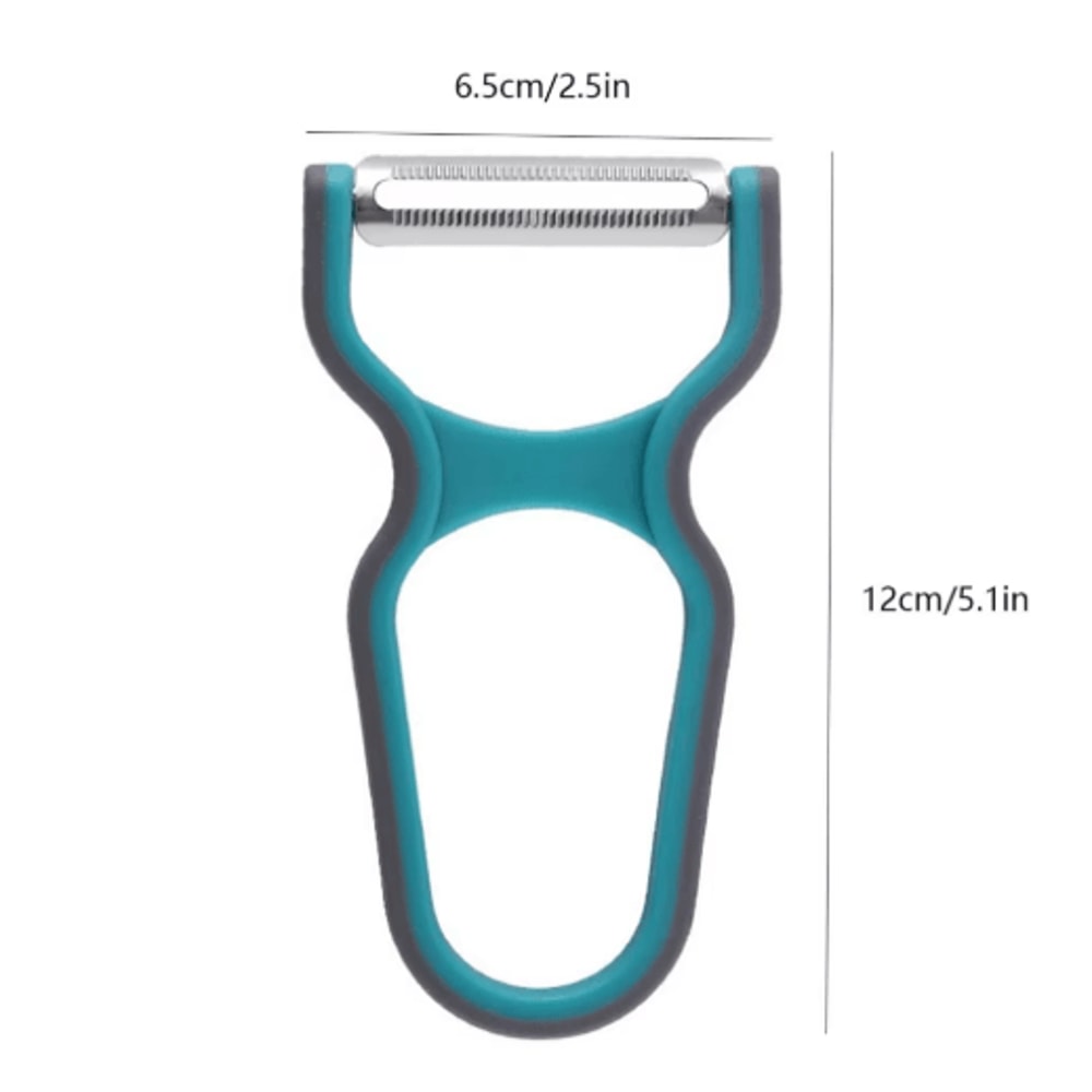 3Piece Stainless Steel Vegetable Peeler Set MultiFunction Fruit Potato Slicer Kit 2