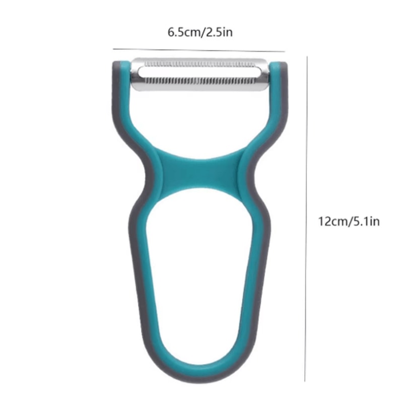 3Piece Stainless Steel Vegetable Peeler Set MultiFunction Fruit Potato Slicer Kit 2