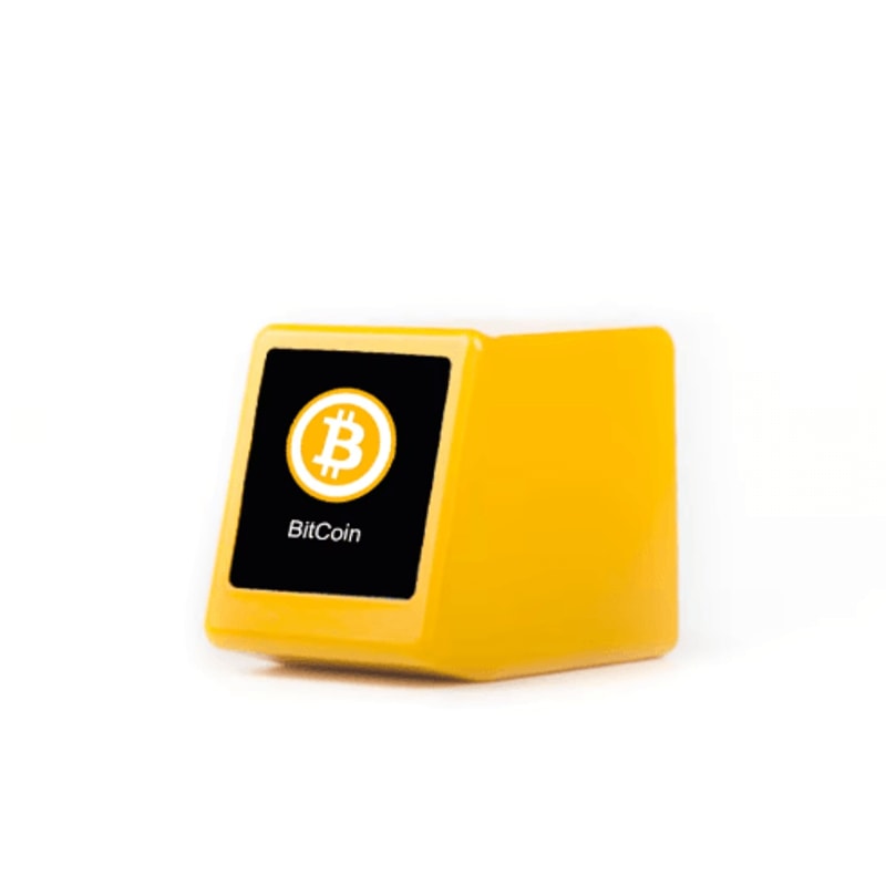 GeekMagic PRO Crypto Price Tracker Display RealTime Bitcoin Stock Desktop Ticker 4