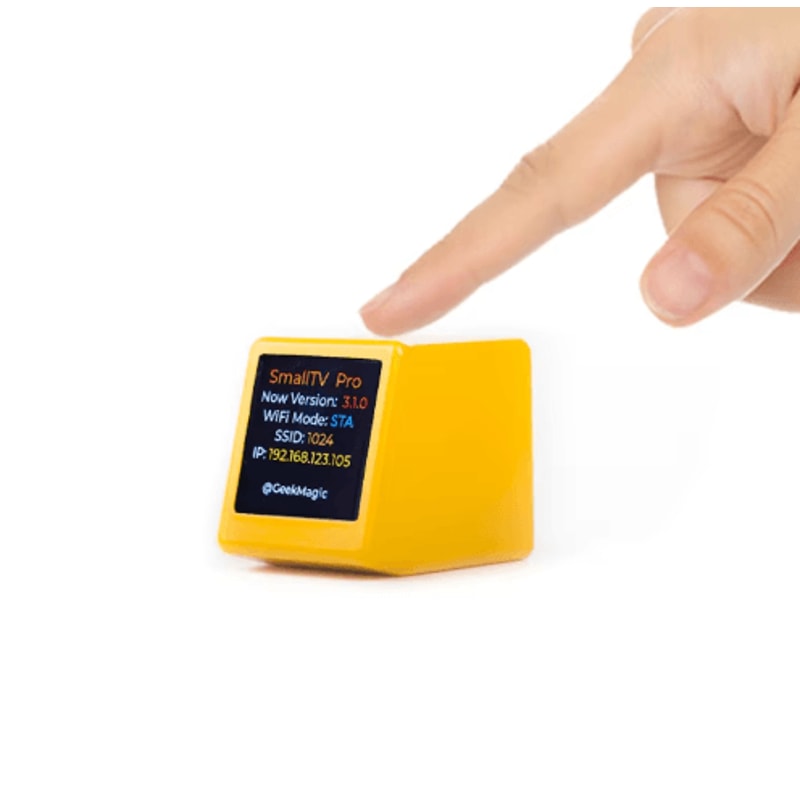 GeekMagic PRO Crypto Price Tracker Display RealTime Bitcoin Stock Desktop Ticker 6