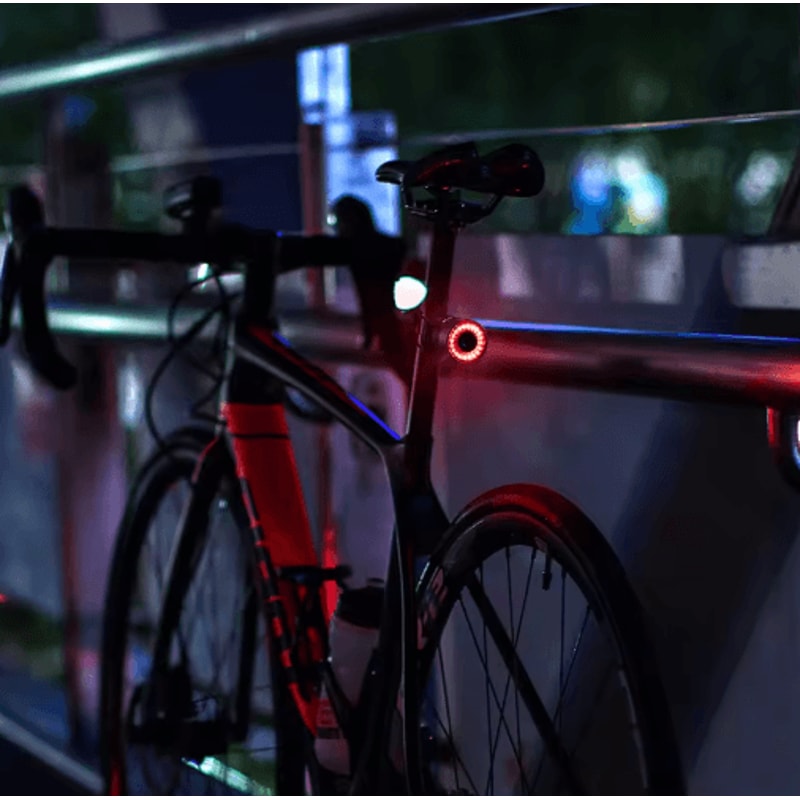 ROCKBROS Smart Brake Bicycle Tail Light USB Rechargeable Waterproof Cycling Safety Light 2