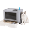 Foldable Enclosed Cat Litter Box Top Entry Odor Control Kitty Toilet With Scoop 1