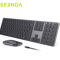Seenda Bluetooth Keyboard And Mouse Combo MultiDevice Rechargeable Slim Wireless Set 2