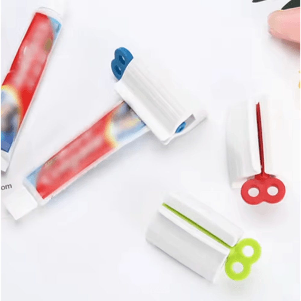 MultiFunction Toothpaste Squeezer Easy Tube Dispenser Bathroom Organizer Tool 1