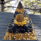 Amethyst Orgonite Energy Pyramid Reiki Chakra Healing Crystal Decor 4