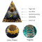 Amethyst Orgonite Energy Pyramid Reiki Chakra Healing Crystal Decor 5