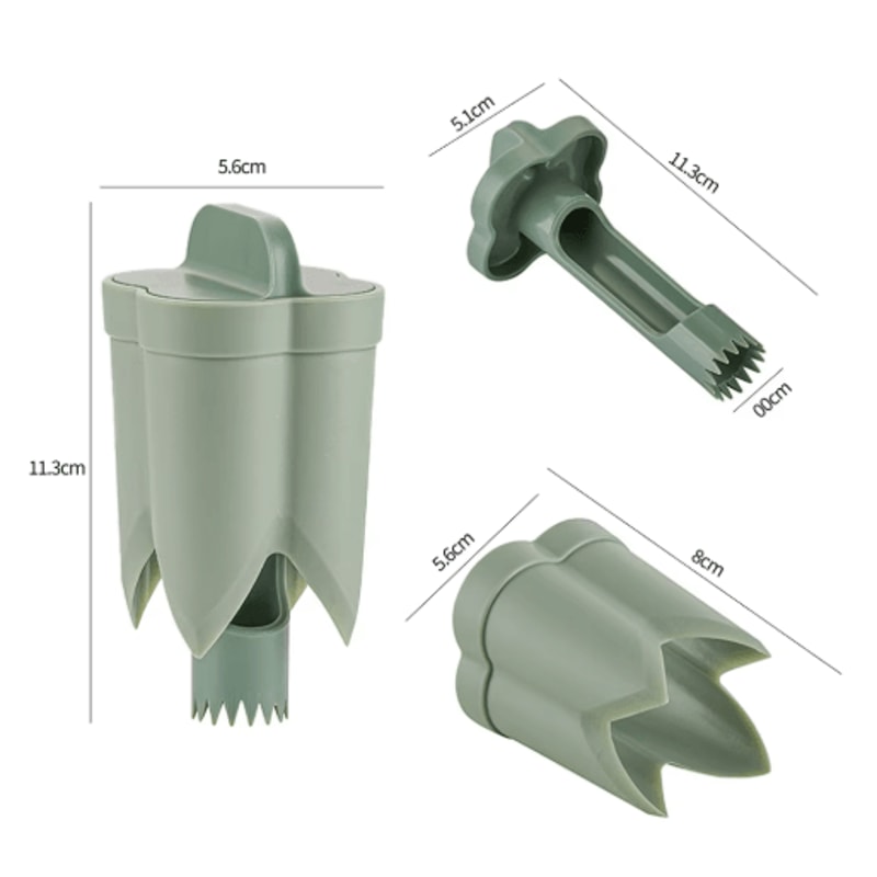 2in1 Fruit Pepper Corer Tool Easy Seed Remover Kitchen Utensil 3