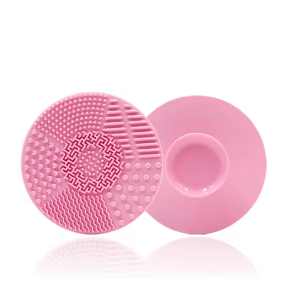 Silicone Makeup Brush Cleaner Bowl Foldable Brush Washing Scrubbing Tool 1