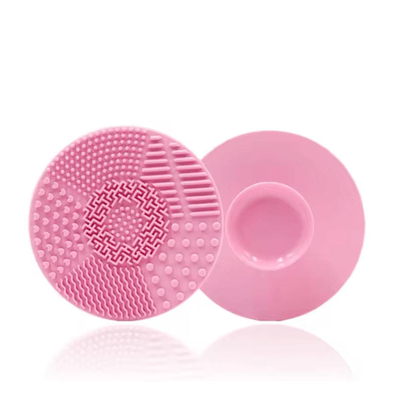 Silicone Makeup Brush Cleaner Bowl Foldable Brush Washing Scrubbing Tool 1