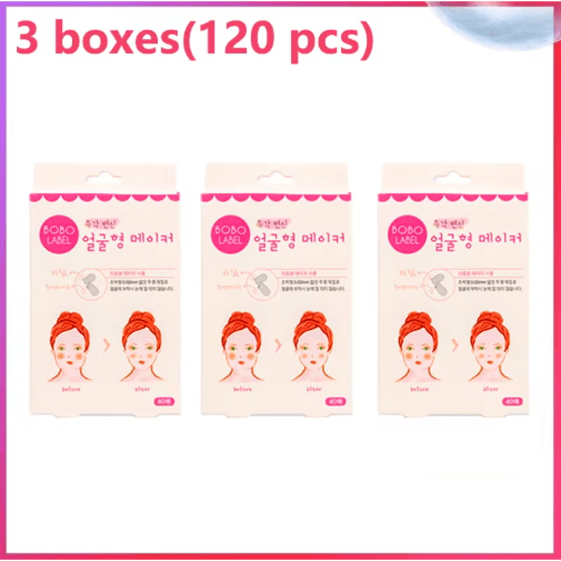 Invisible VLine Face Lifting Tape Breathable Slimming Chin Lift Stickers 40pcs 1