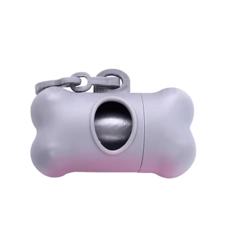 BoneShaped Dog Poop Bag Dispenser Portable Pet Waste Bag Holder With Clip 10