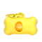 BoneShaped Dog Poop Bag Dispenser Portable Pet Waste Bag Holder With Clip 4