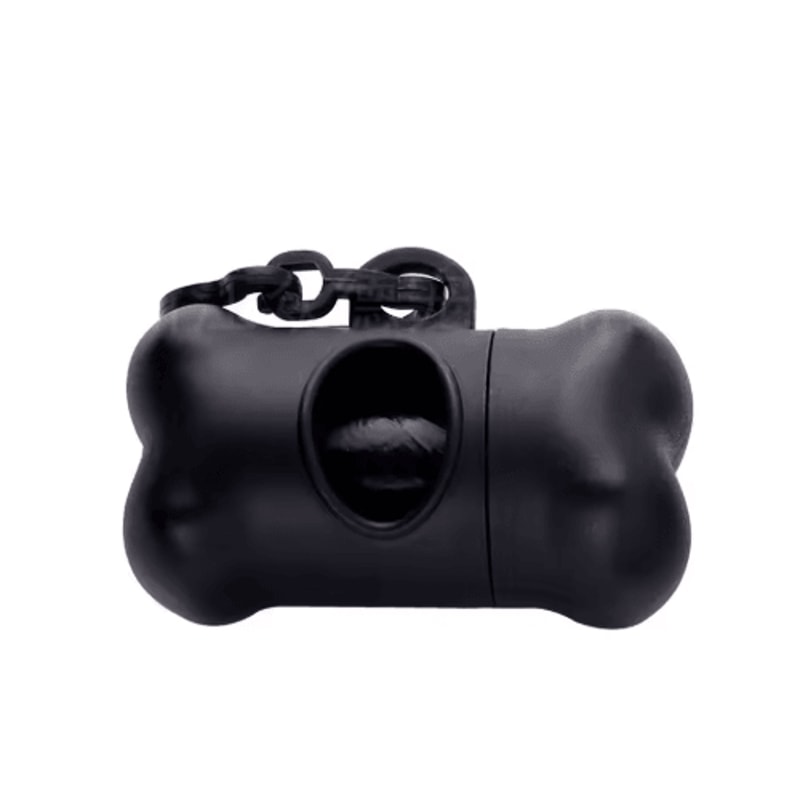 BoneShaped Dog Poop Bag Dispenser Portable Pet Waste Bag Holder With Clip 5