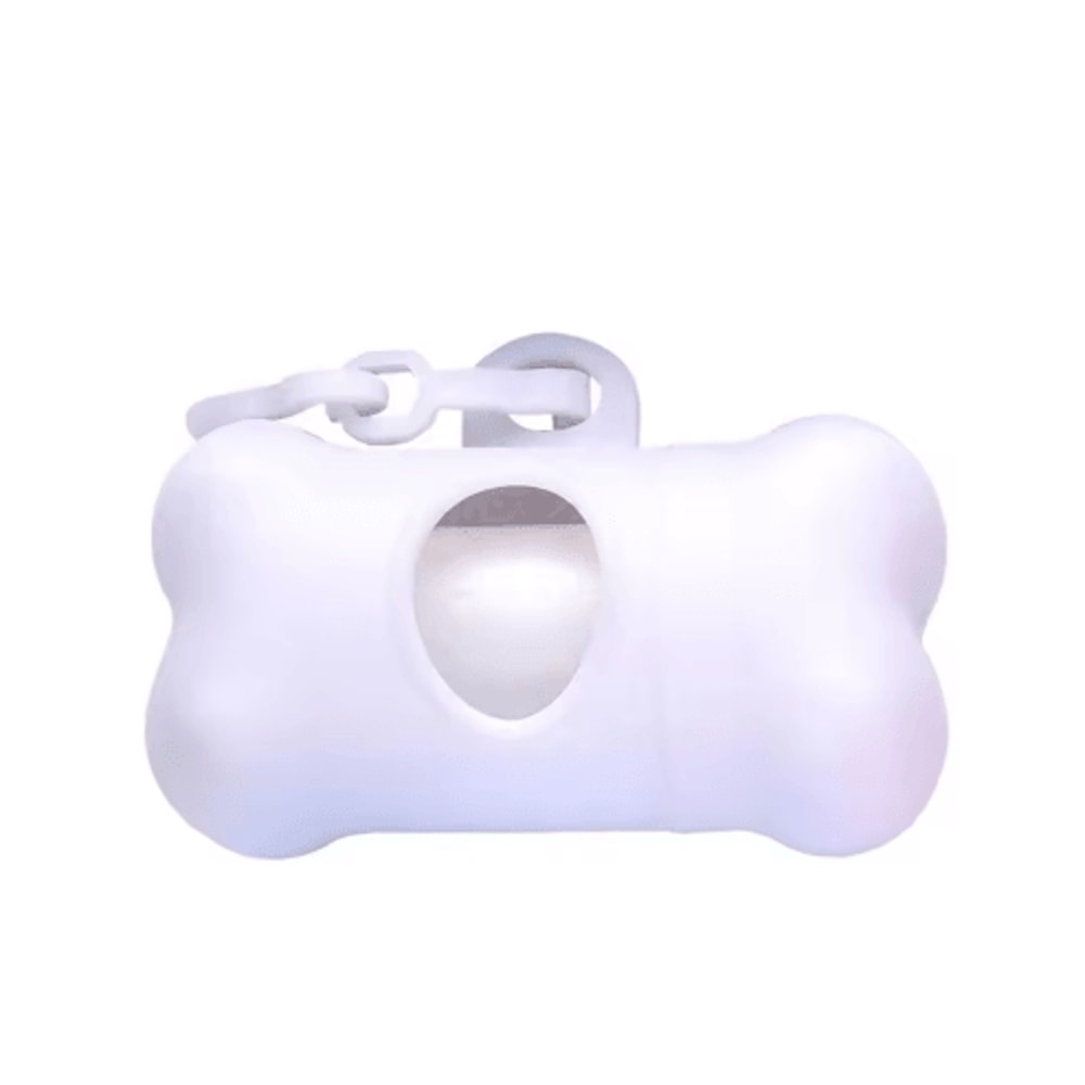 BoneShaped Dog Poop Bag Dispenser Portable Pet Waste Bag Holder With Clip 7