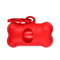 BoneShaped Dog Poop Bag Dispenser Portable Pet Waste Bag Holder With Clip 8
