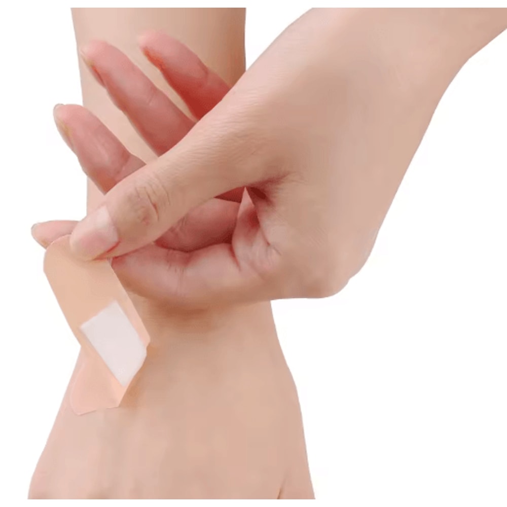 100PCS Waterproof BandAids Breathable Adhesive First Aid Wound Bandage Kit 0