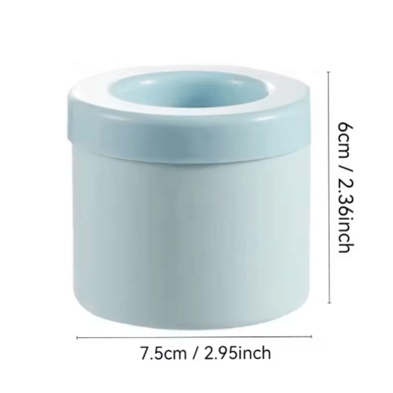 Silicone Round Ice Cube Mold Bucket DIY Ice Ball Maker For Home Bar Drinks 4