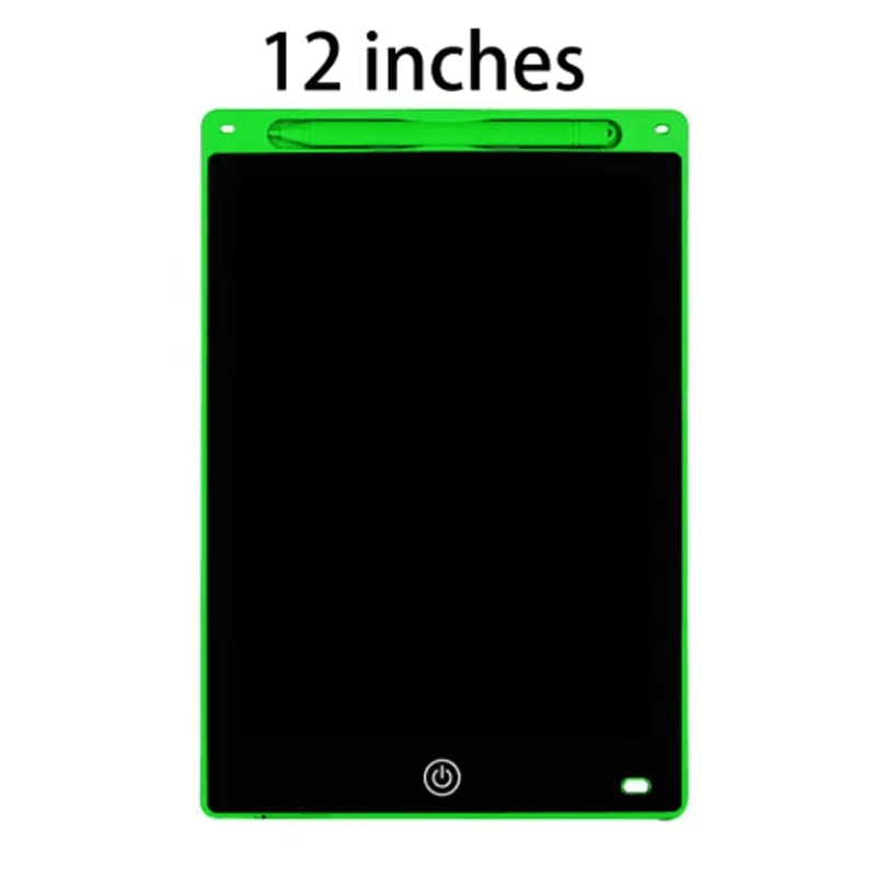12Inch LCD Writing Tablet For Kids Reusable Drawing Board With Eye Protection Erase Lock 1