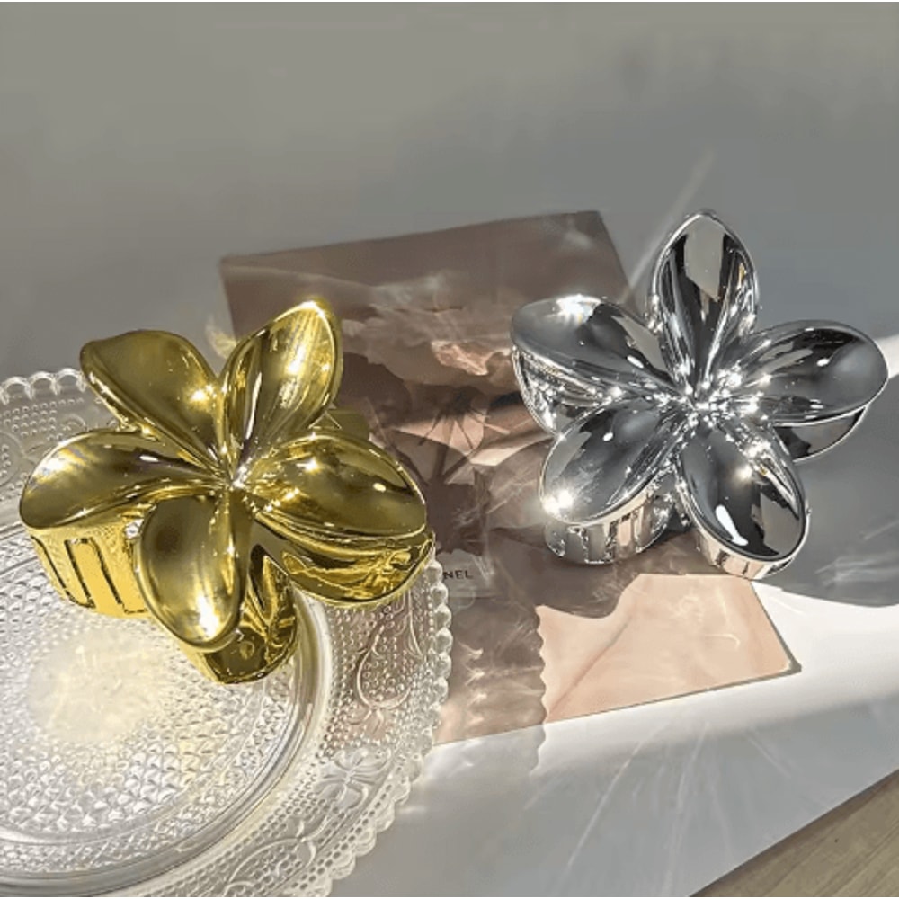 Boho Flower Hair Claw Clip Large Beach Hair Clamp For Women Girls 7