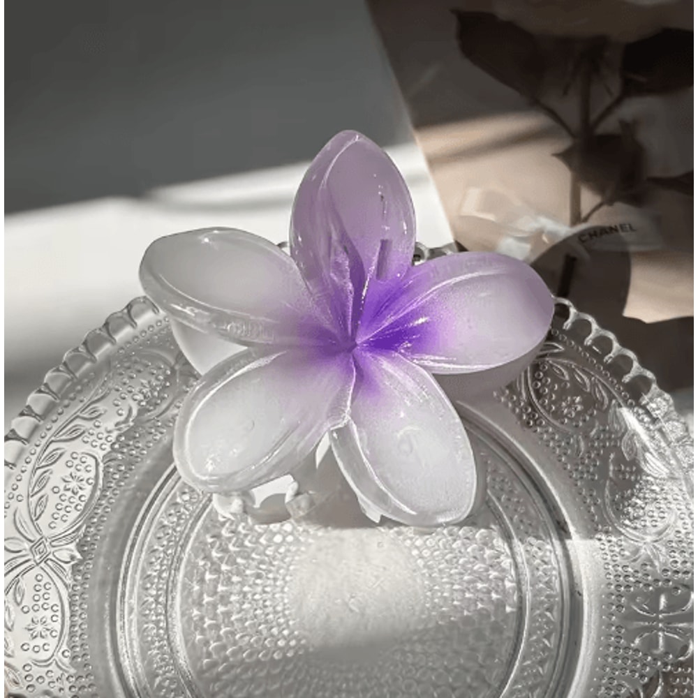 Boho Flower Hair Claw Clip Large Beach Hair Clamp For Women Girls 13