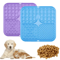 Silicone Dog Lick Mat Slow Feeder Anxiety Relief Training Feeding Plate 13