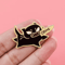 Funny Black Cat Enamel Pin Cute Animal Lapel Brooch For Bags Outfits 2