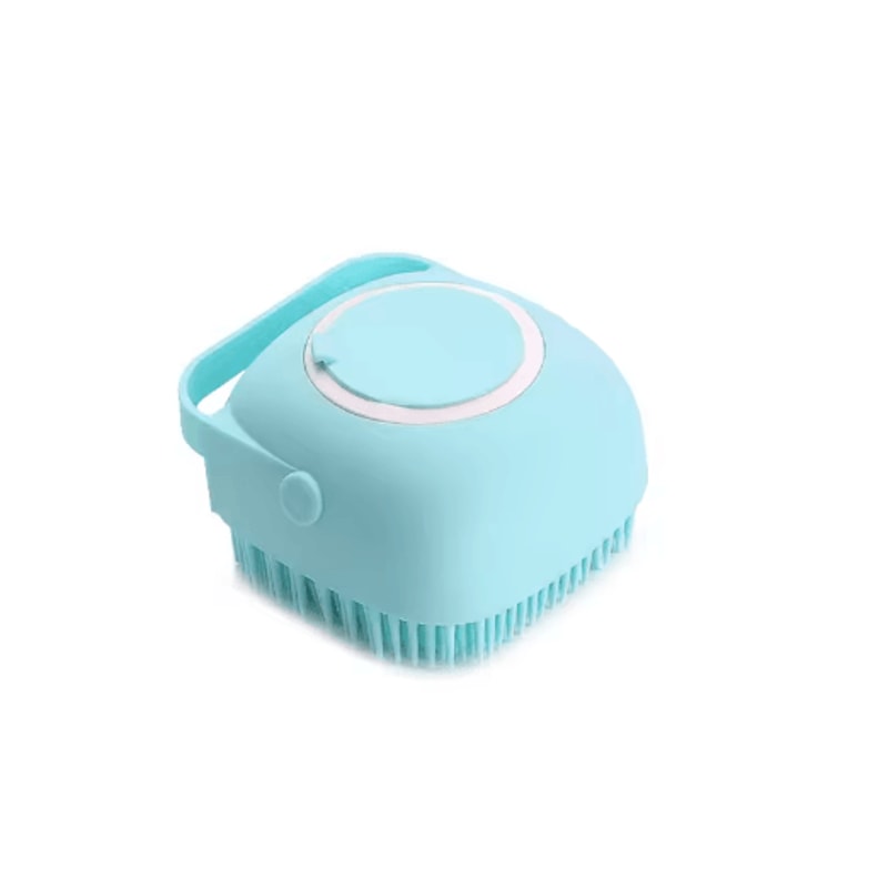 Soft Silicone Pet Bath Brush Gentle Grooming Shampoo Massager For Dogs Cats 2